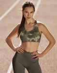 Load image into Gallery viewer, Camo Dot, Seamless Sports Bra