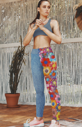 Load image into Gallery viewer, Denim Garden, Leggings and Sports Bra Full Set