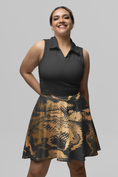 Load image into Gallery viewer, Gold Boa, Lifestyle Skirt