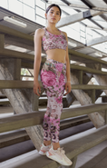 Load image into Gallery viewer, Cheetah Pink, Seamless Sports Bra