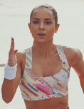 Load image into Gallery viewer, Tilted Quilt, Seamless Sports Bra