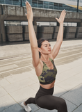 Load image into Gallery viewer, Geometric Camo, Shorts and Sports Bra Full Set
