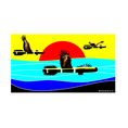 Load image into Gallery viewer, Birds Interrupt Sunset