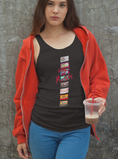 Load image into Gallery viewer, Mixtape, Flowy Racerback Tank