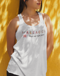 Load image into Gallery viewer, Hugs and High fives, Flowy Racerback Tank