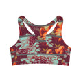 Load image into Gallery viewer, Crimson, Seamless Sports Bra