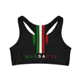 Load image into Gallery viewer, Italian racer, Seamless Sports Bra