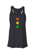 Load image into Gallery viewer, Green Means Go, Flowy Racerback Tank
