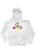 Load image into Gallery viewer, Gas Mask heavyweight pullover hoodie one sided