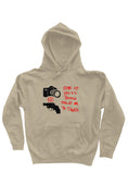 Load image into Gallery viewer, The Celebrity, heavyweight pullover hoodie One Sided