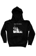 Load image into Gallery viewer, Save The Bales, heavyweight pullover hoodie