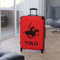 Load image into Gallery viewer, Yolo, Travel Unique Suitcase