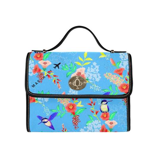 Jet Setter, canvas purse
