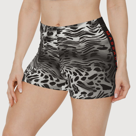 Cheetah Swirl, Workout Shorts