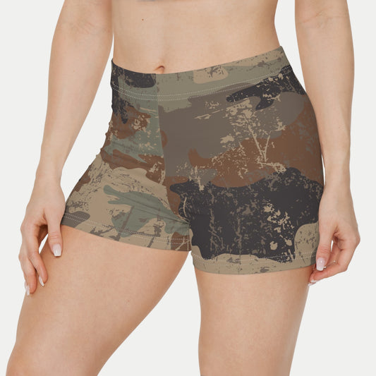 Jungle Camo, Workout Shorts