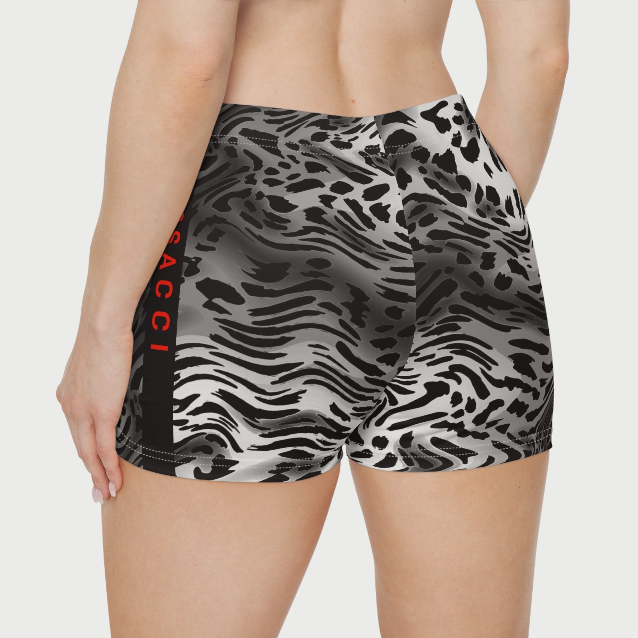 Cheetah Swirl, Workout Shorts
