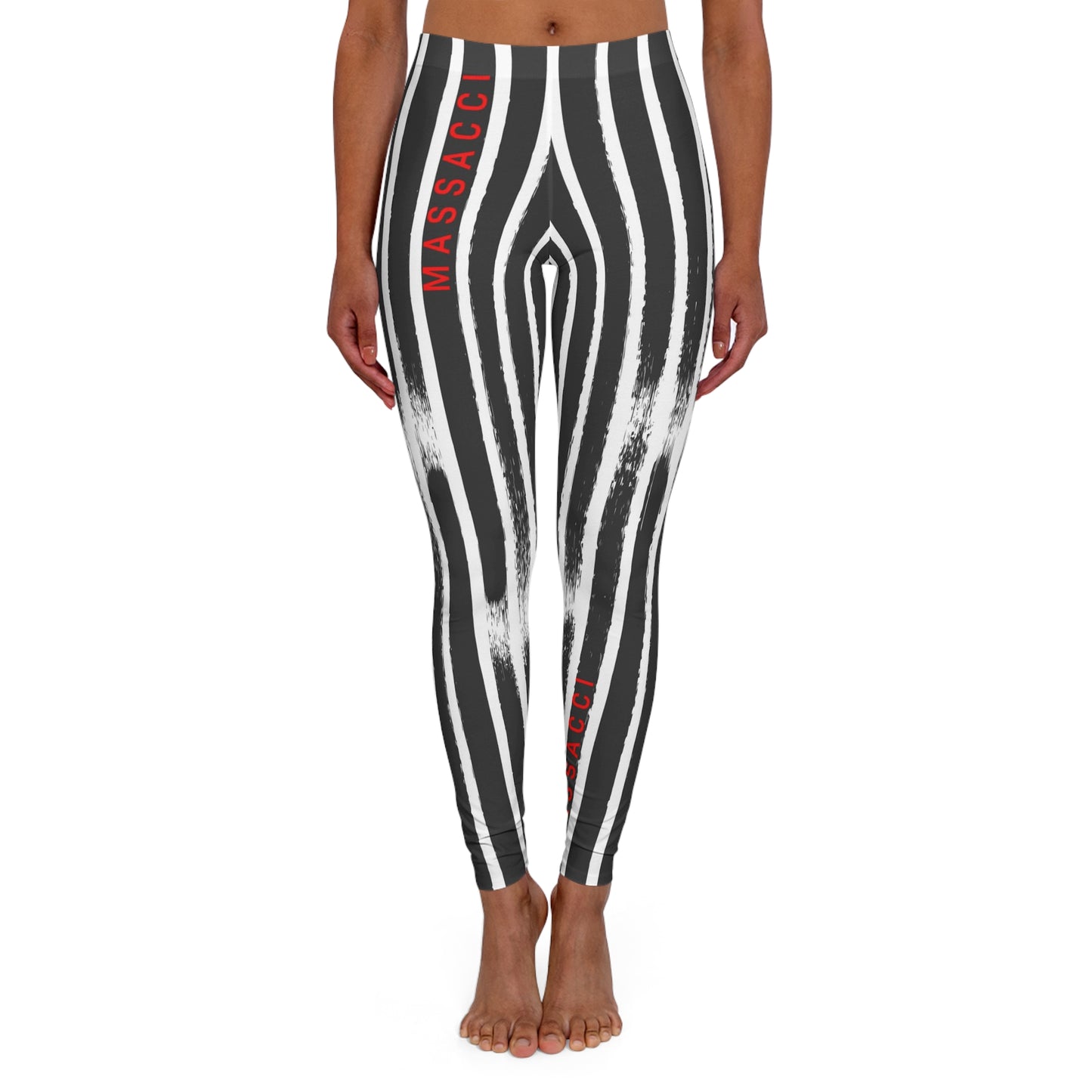 Zebra Stripe, Premium Sculpting Leggings