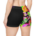 Load image into Gallery viewer, Neon Flowers, Workout Shorts
