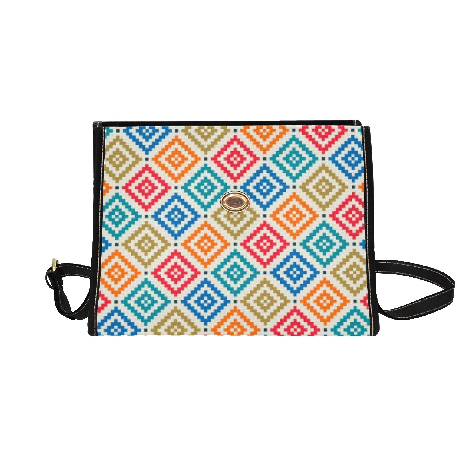Diamond Bright, canvas purse