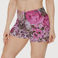 Load image into Gallery viewer, Cheetah Pink, Workout Shorts
