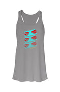 Load image into Gallery viewer, Eyes Never Lie, Flowy Racerback Tank
