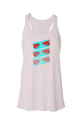 Load image into Gallery viewer, Eyes Never Lie, Flowy Racerback Tank
