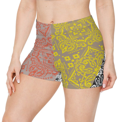 Patchwork, Workout Shorts