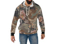 Load image into Gallery viewer, Camo Flowers, Premium Blend Hoodie
