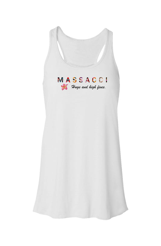 Hugs and High fives, Flowy Racerback Tank