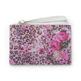 Load image into Gallery viewer, Cheetah Pink, Clutch Bag
