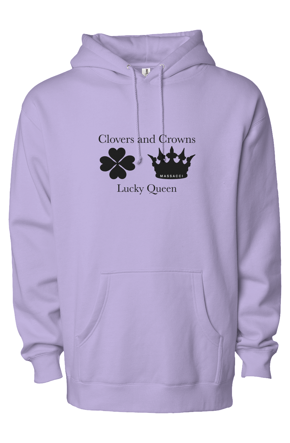 Clovers and Crowns heavyweight pullover hoodie