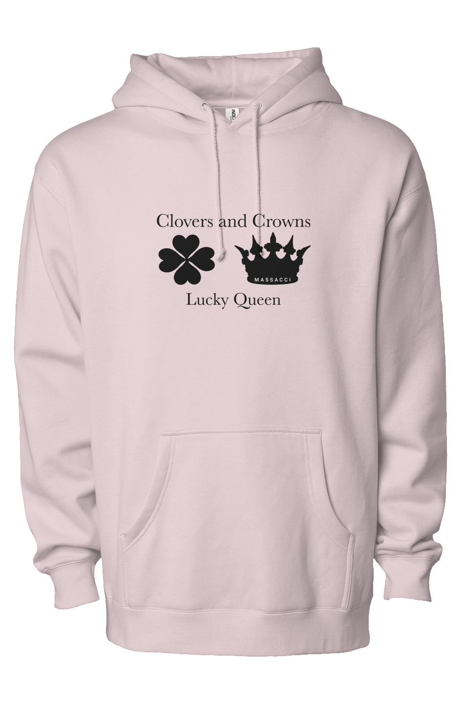 Clovers and Crowns heavyweight pullover hoodie
