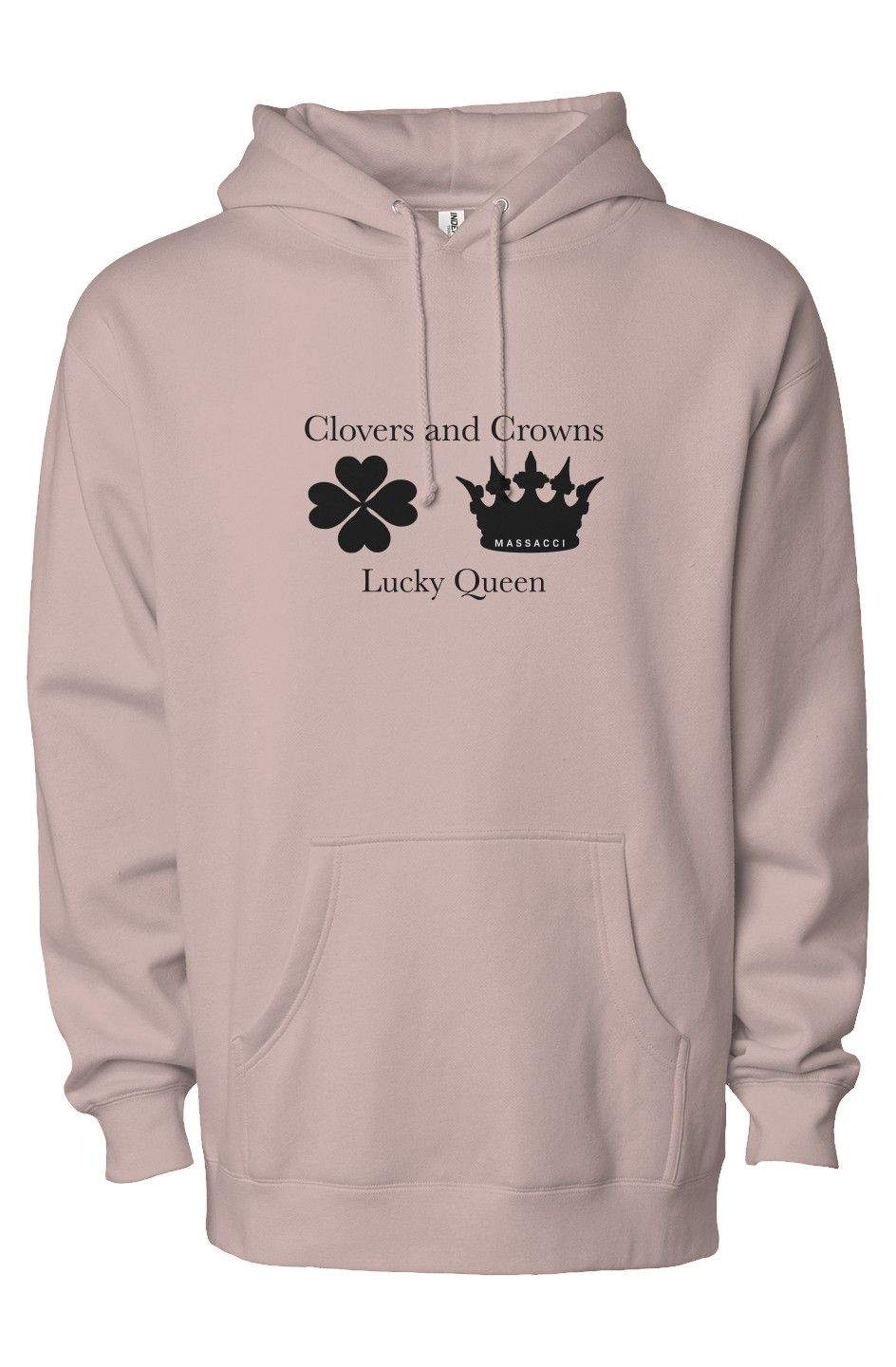 Clovers and Crowns heavyweight pullover hoodie