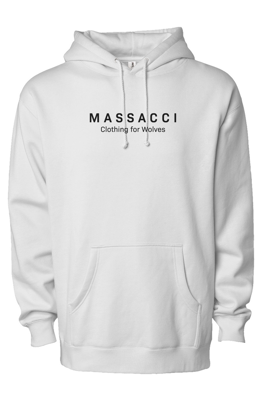 Clothing for wolves, heavyweight pullover hoodie