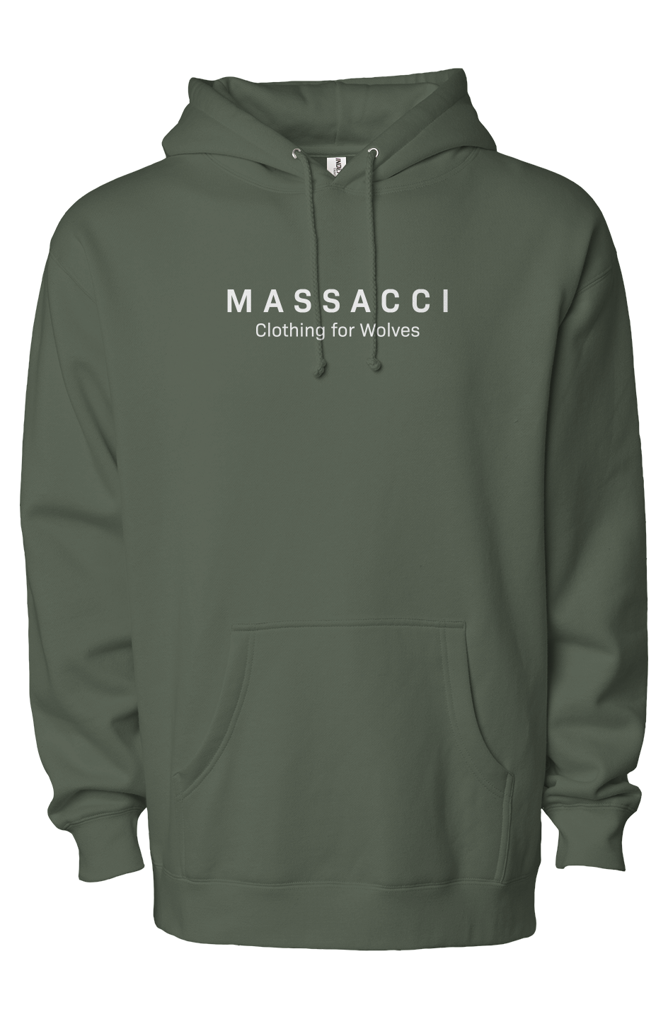 Clothing for wolves, heavyweight pullover hoodie