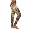 Load image into Gallery viewer, Gold Boa, Premium Sculpting Leggings
