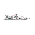 Load image into Gallery viewer, Doves and Daggers, Women's Classic Canvas Low Top Sneakers

