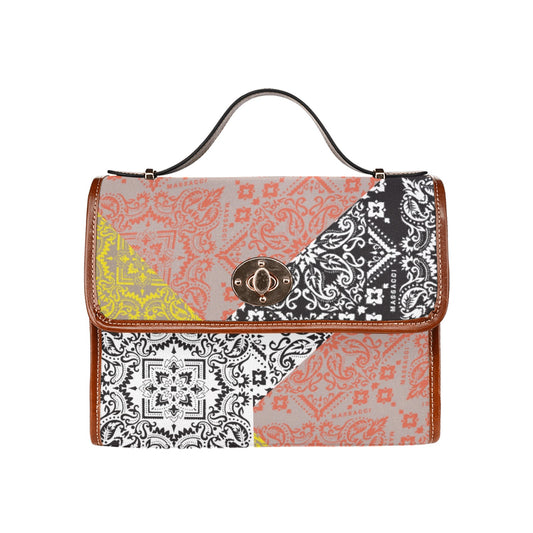 Patchwork, canvas purse