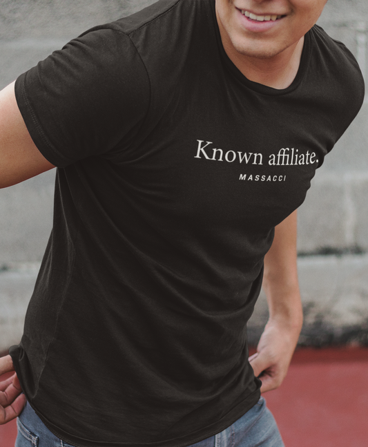 Known affiliate, Short Sleeve T shirt