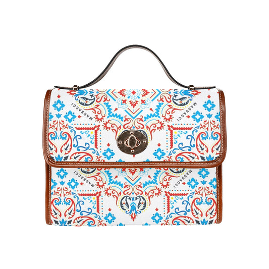 Mosaic, canvas purse