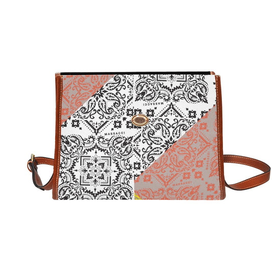 Patchwork, canvas purse