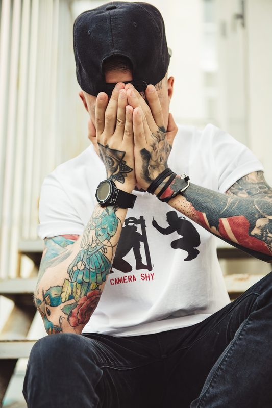 Camera Shy, Short Sleeve T-shirt