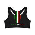 Load image into Gallery viewer, Italian racer, Seamless Sports Bra
