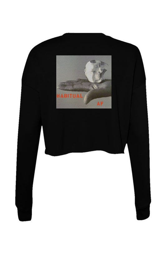 Massacci "Habitual" Crop Crew Fleece