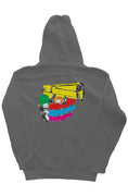 Load image into Gallery viewer, Handheld Heart Attack, heavyweight pullover hoodie

