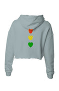 Load image into Gallery viewer, Green Means Go, Lightweight Crop Hoodie
