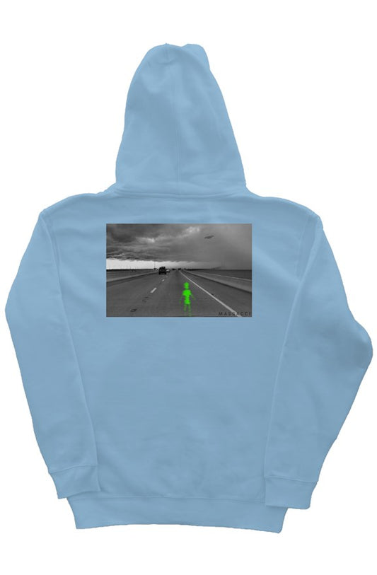 Highway Man, heavyweight pullover hoodie
