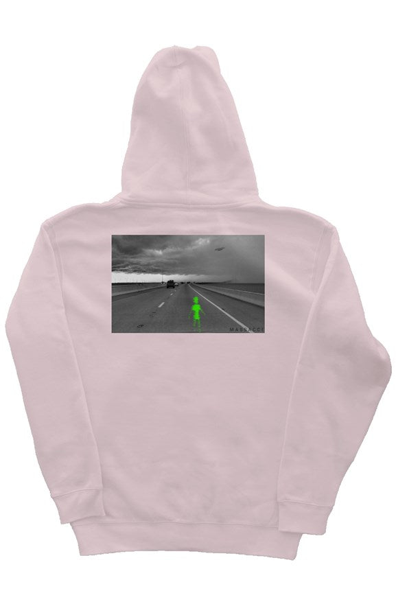 Highway Man, heavyweight pullover hoodie w