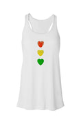 Load image into Gallery viewer, Green Means Go, Flowy Racerback Tank
