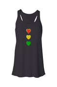 Load image into Gallery viewer, Green Means Go, Flowy Racerback Tank
